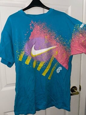 Nike Teal Graphic Short-Sleeve T-Shirt